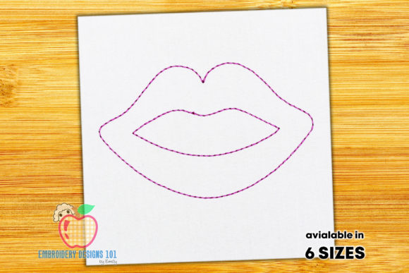 Beautiful Female Lips Quick Stitch Review
