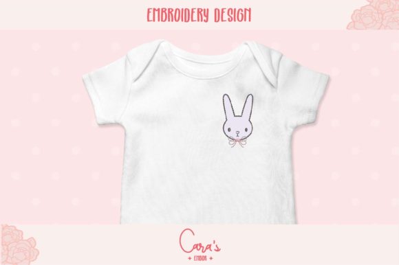 Bunny with Bow Embroidery Review