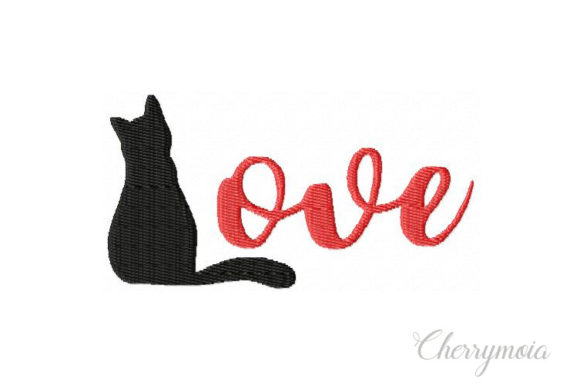 Cat Love Embroidery Review
