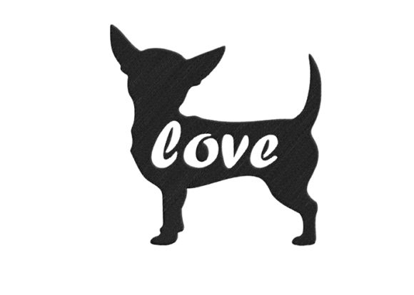 Chihuahua Silhouette Embroidery Design Review