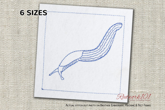 Earth Worms Redwork Design Review