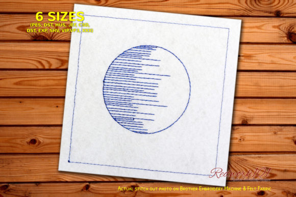 Fill Moon Bluework Embroidery Review