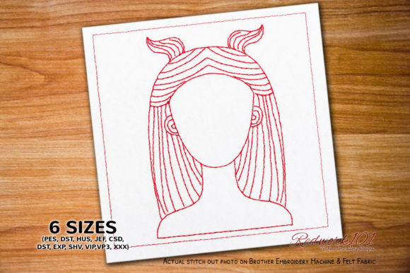 Girl Head with Horn Capricon Zodic Sign Review
