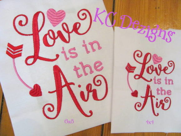Love is in the Air Valentine Embroidery Review
