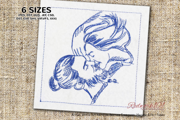 Passionate Kiss Redwork Review for Seasonal Embroidery