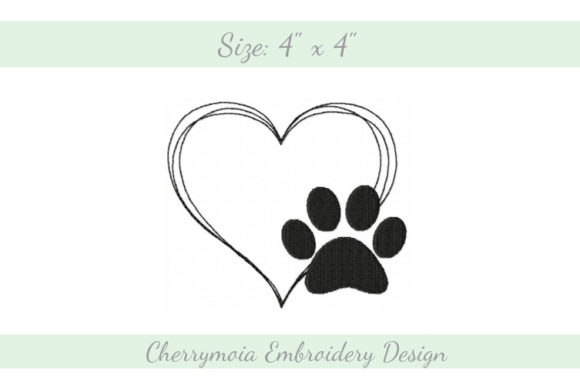 Paw Love Embroidery Design Review