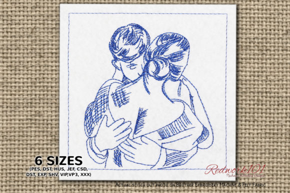 Romantic Hug Embroidery Design Review