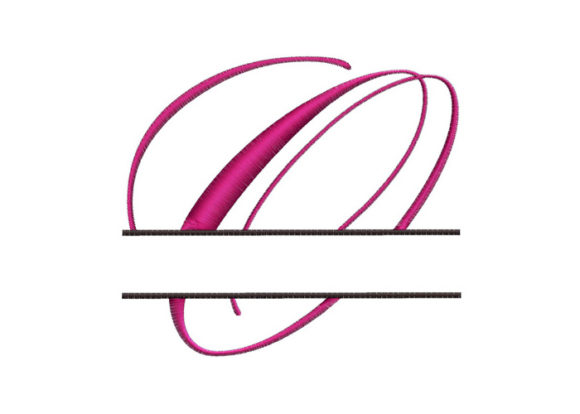 Split Monogram Font Letter O Review for Boutique Sweatshirts
