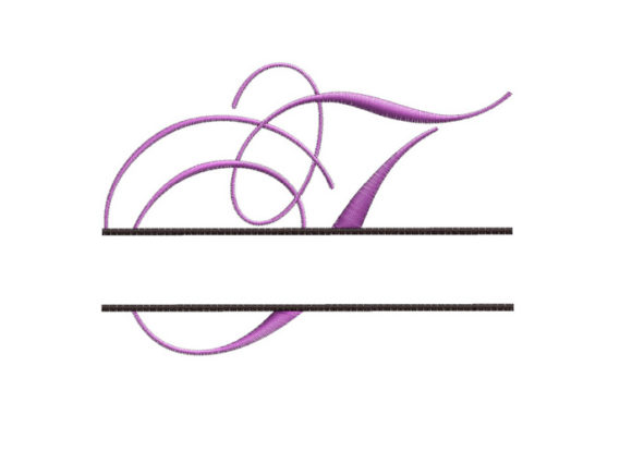 Split Monogram Font Letter T Review for Business Merchandise