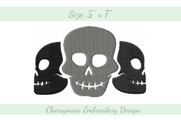 Three Skulls Embroidery Design Review