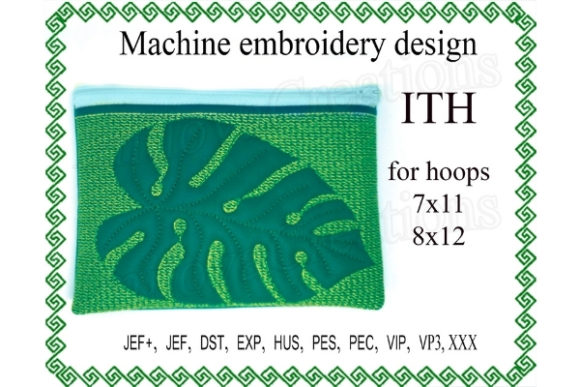 Zipper Bag in the Hoop Embroidery Review